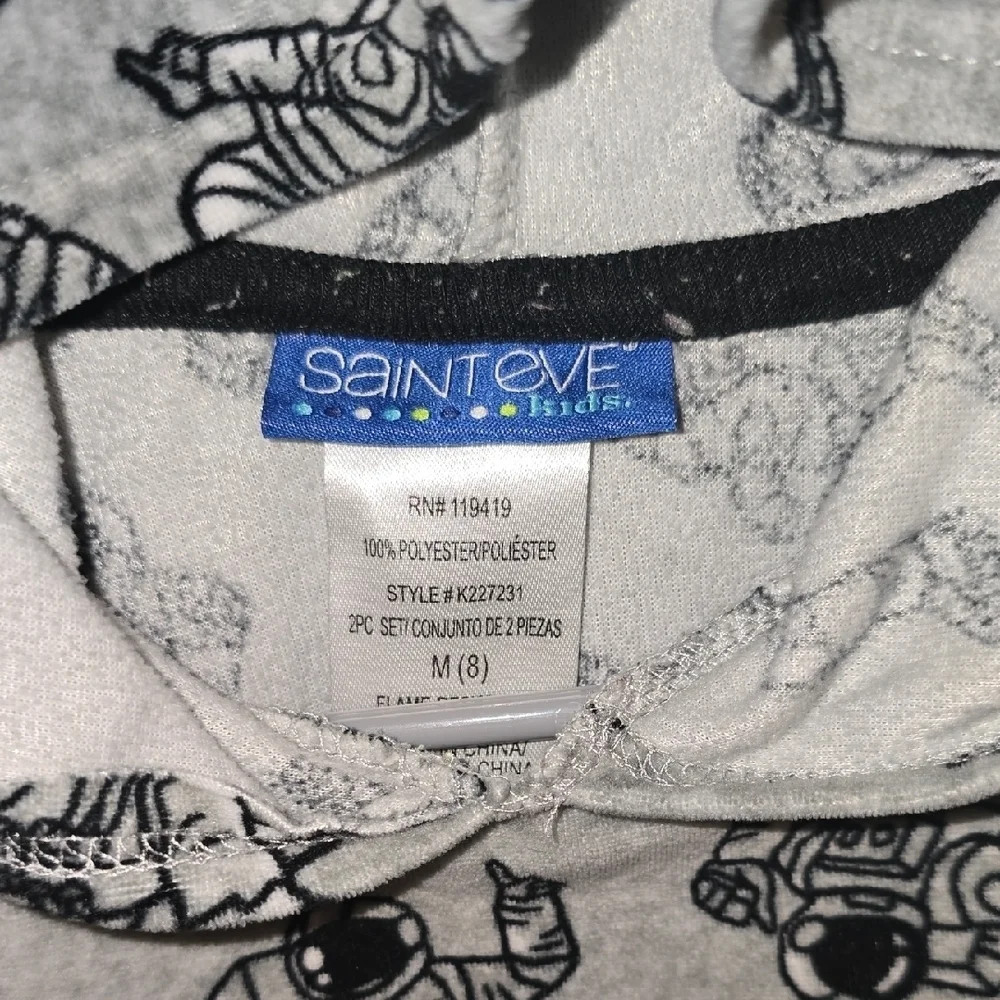 Astronaut Adventure Kids Pajama Set LOT M - Picture 2 of 4